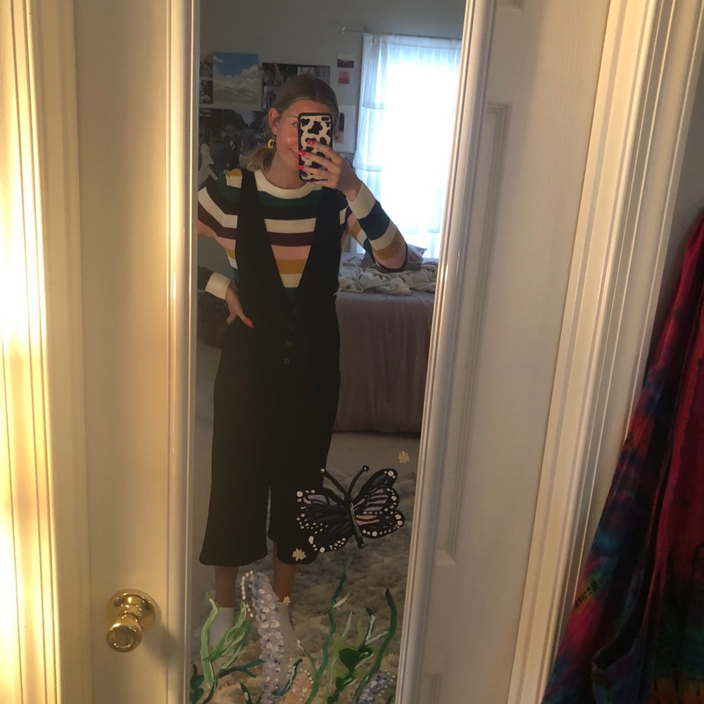Black jumpsuit